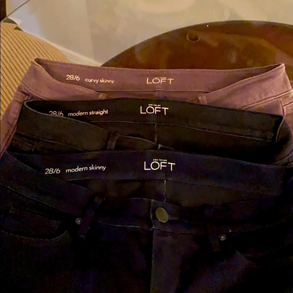 Lot of loft jeans